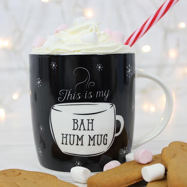 Gothic/Pagan/New AGe BoneChinaMug-Bah Hum Bug Boxed Mug - $13.89