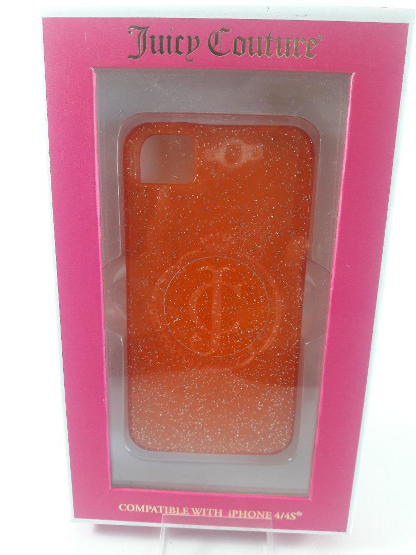 Juicy Couture Glitter Geli iPhone Case Covers 4/ 4S Orange Item image 4