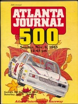 Atlanta Int&#39;l Raceway NASCAR Auto Race Program 11/6/1983-Atlanta Journal 500-VF - £92.26 GBP