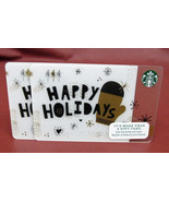 Starbucks 2015 HAPPY HOLIDAYS Gift Card New with Tags - $93.99 MXN