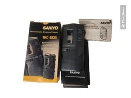 Sanyo TRC-5830 Micro Cassette Dictaphone Voice Recorder  Box Case Parts ... - £9.38 GBP