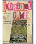 1965 Gator Bowl Game Program Georgia Tech Yellow Jackets Texas Tech Red ... - £195.54 GBP