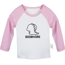 Boobivore Dinosaur Funny Tshirts Newborn Baby T-shirts Infant Graphic Tees Tops - £7.77 GBP+