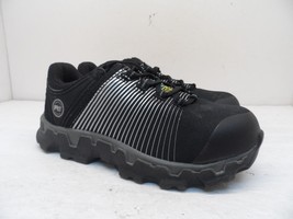 Timberland PRO Women&#39;s Powertrain Sport Alloy-Toe Work Shoes A1WE6 Black 6W - £57.29 GBP