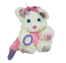 Vintage 1987 Amtoy Brush A Loves White + Pink Bubbles Stuffed Animal Plush Toy - £120.74 GBP