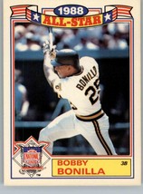 1989 Topps Glossy All Stars 15 Bobby Bonilla  Pittsburgh Pirates - £1.17 GBP