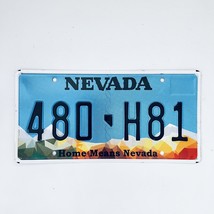 United States Nevada Home Means Nevada Passenger License Plate 480 H81 - £14.81 GBP