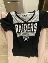 Womens Oakland Raiders Shirt Size S - £11.68 GBP