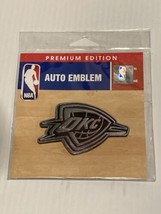 NBA OKC Oklahoma City Thunder Auto Premium Metal Emblem New in Package - £6.36 GBP