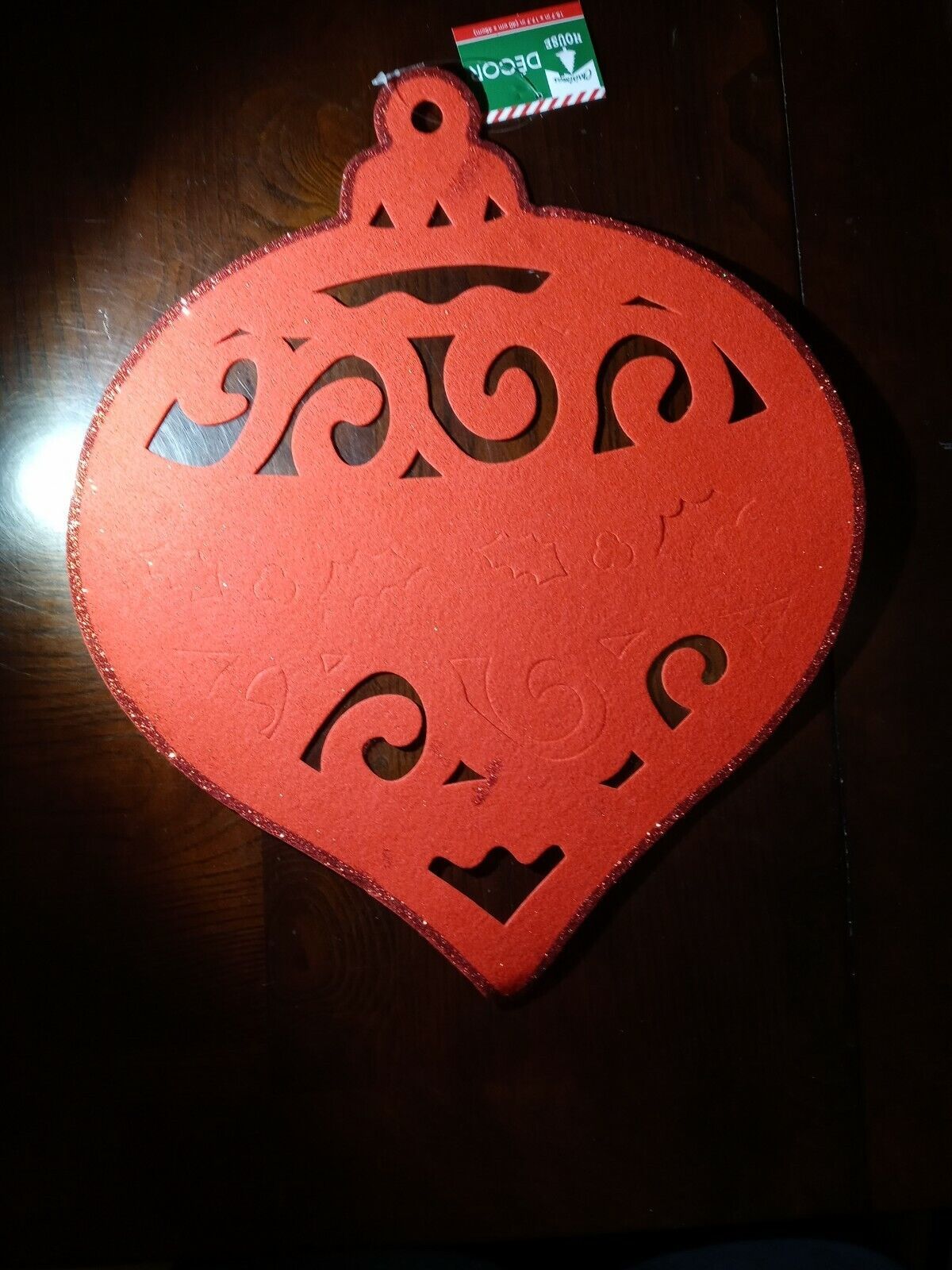Extra Large Christmas Red Decor - $10.84