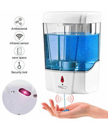 Automatic Liquid Soap Dispenser Handfree Touchless IR Sensor Wall Mount - £16.00 GBP