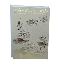 Academy Greetings Golden Wedding Wishes Greeting Card - £4.66 GBP