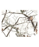 RealTree Real Tree Snow camo edible cake topper frosting sheet decoration - $21.06 CAD