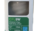 Greenlite Lighting 9W/CFL9W 40-Watt 2700K Soft White Bulb 500 Lumen Cove... - $3.91