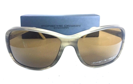New PORSCHE DESIGN P 8558 D 59mm Rx Gray Havana Men&#39;s Sunglasses Frame I... - £148.54 GBP