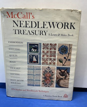 McCalls Needlework Treasury Hardcover Pattern Book 1967 - £14.38 GBP