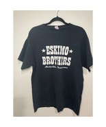 Eskimo Brothers Nashville T-Shirt Black Short Sleeve Size Large - $19.81 CAD