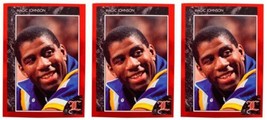 (3) 1992 Legends #13 Magic Johnson Basketball Card Lot Los Angeles Lakers - £4.65 GBP
