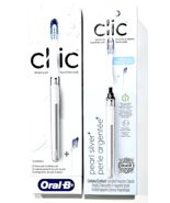 2 Pack Oral B Clic Manual Toothbrush Ultimate Clean Pearl Silver 2 Heads... - €32,75 EUR
