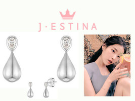 J.Estina Park Minyoung&#39;s Pick J è Te Earrings (JJTNQ1BS018SW420) Korean Jewelry - $130.00