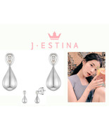 J.ESTINA Park Minyoung&#39;s PICK J è te Earrings (JJTNQ1BS018SW420) Korean ... - £102.39 GBP