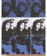 ANDY WARHOL The Three phases of Jackie 34.5" x 26.5" Poster 1989 Pop Art... - $163.35