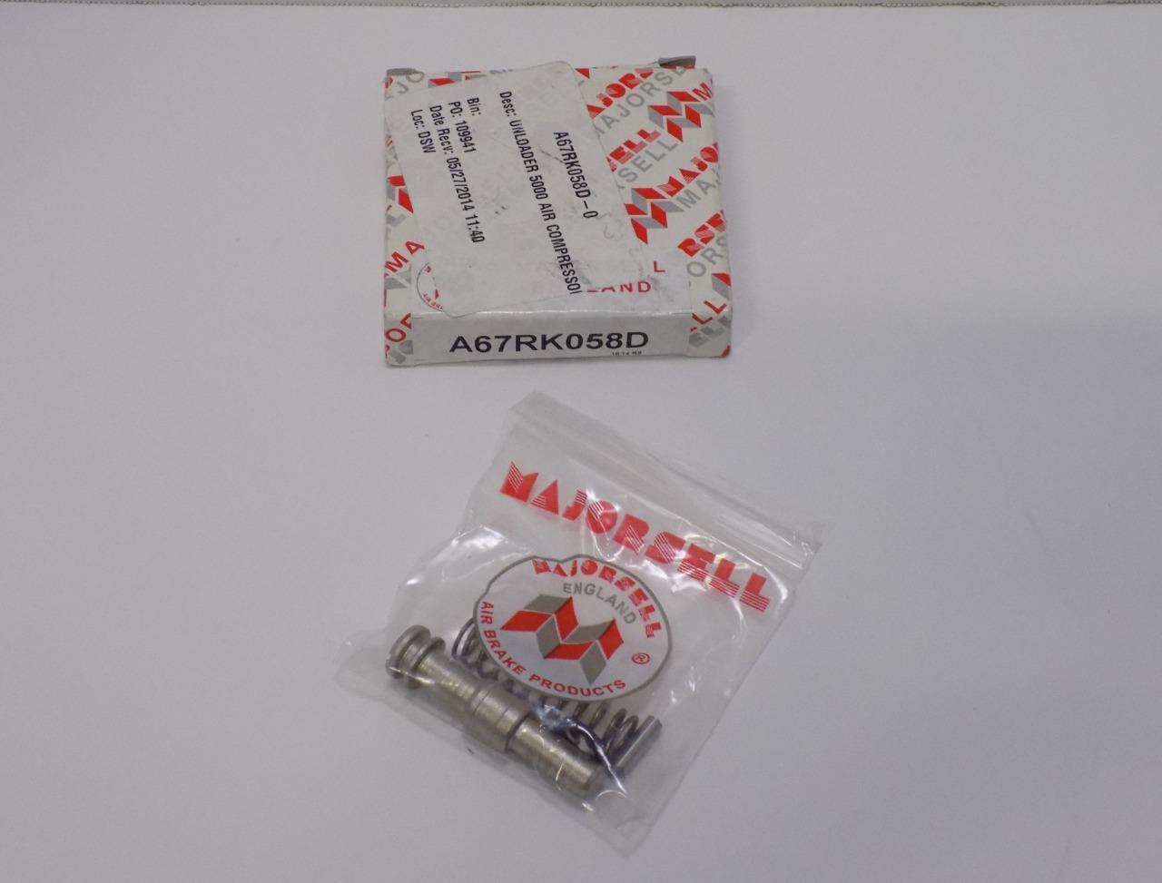 Majorsell A67RK058D Compressor Unloader Kit - $14.84