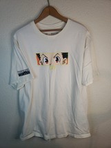 Hunter X Hunter Hypland Gon Eyes Ivory Yellow Large T-SHIRT / Spot Above Graphic - $12.19
