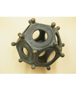 Custom made resin replica of Roman Dodecahedron. Natural size. Decoration - $44.55