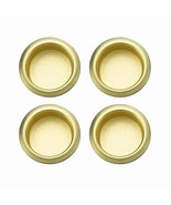Gatehouse 3/4&quot; Plated Polished Brass Sliding Closet Door Finger Pull- 30... - $9.78