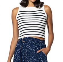 Lusana wilah knitted top in NAVY STRIPE - £45.62 GBP