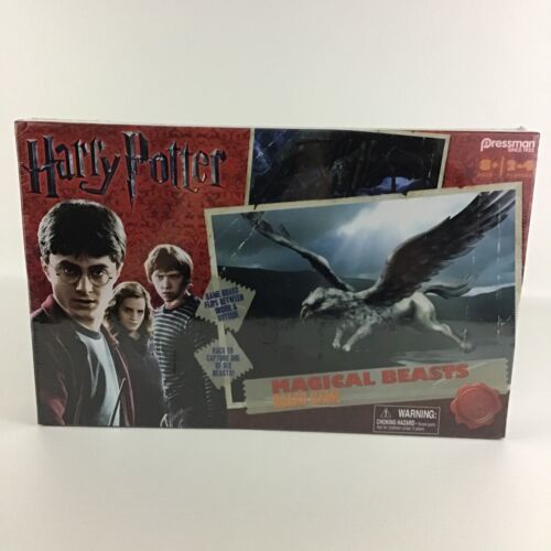 Harry Potter Magical Beasts Board Game Pressman Wizard Magic Warner Bros New - $79.15