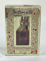 INTIMATE  COLOGNE SPRAY .28oz mini  by Revlon Low fill - £9.24 GBP