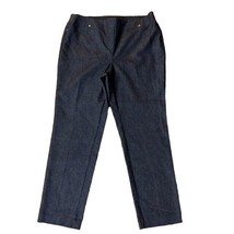 Sag Harbor Woman Pull-on Pants 16W Used Blue Casual - £11.65 GBP