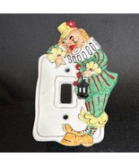 Yona Original Circus Clowns Light Switch Cover Plate 1956 Hanging Single - $38.38