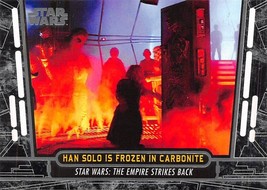2017 Topps Star Wars 40th Anniversary #33 Han Solo Is Frozen In Carbonite  - £0.75 GBP