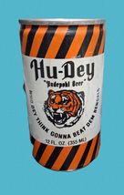 Old Vintage Hu-Dey Bengals  Beer Can Metal Sign 8x12in  Mancave Garage 12 - $52.78 CAD