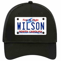 Wilson North Carolina Novelty Black Mesh License Plate Hat - £22.79 GBP