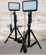 Photography Lighting Kit, 2-Pack LED Video Light with Adjustable Tripods... - $55.75