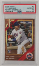 2019 Topps Pete Alonso Advent Calendario Edizione PSA 10 Gemma come Nuov... - $104.94
