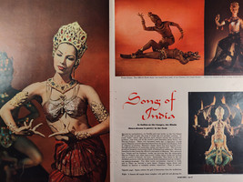 1950 Original Esquire Art Article SONG OF INDIA Sujata Asoka Dancers - £11.37 GBP
