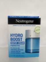 Neutrogena Hydro Boost Water Creme 1.7 fl oz Fragrance Free Glass Jar - £7.96 GBP