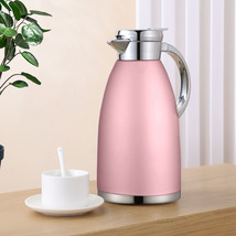 Soga 1.8L Rose Color 3-Layer Vacuum Insulated Stainless Steel Flask - $47.50