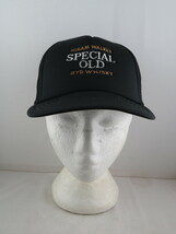 Vintage Trucker Hat - Hiram Walker Special Old Rye Whisky - Adult Snapback - £35.88 GBP