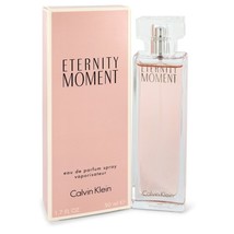 Eternity Moment by Calvin Klein Eau De Parfum Spray 1.7 oz for Women - £43.45 GBP
