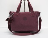 Kipling Amiel Medium Handbag Shoulder Bag K15371 Polyamide Merlot $114 N... - $86.95