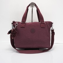 Kipling Amiel Medium Handbag Shoulder Bag K15371 Polyamide Merlot $114 NWT New - £69.25 GBP