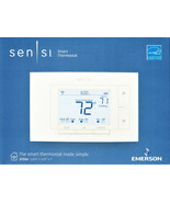 EMERSON SENSI ST55U SMART THERMOSTAT WIFI, NO C-WIRE NEEDED - NEW &amp; SEAL... - $84.98