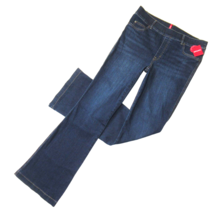NWT SPANX 20327R Flare in Midnight Shade Pull-on Stretch Denim Jeans M x 33 ½ - £93.86 GBP