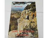 Vintage 1967 Directory Lake Wisconsin Vacation Land Map Brochure Booklet  - $14.85